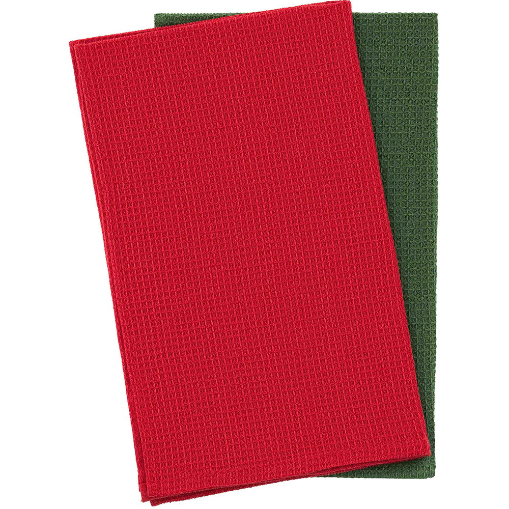 Набор кухонных полотенец ARDESTO Christmas Santa 38 х 63 см 2 шт (ART3863HSB) Комплектация 2 полотенца