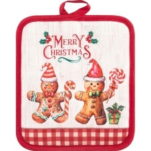 Набір прихваток ARDESTO Christmas Gingerbread 2 пр Red (ART14HG)