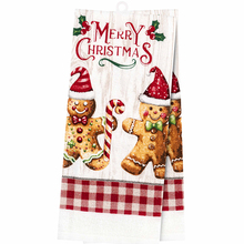 Набір кухонних рушників ARDESTO Christmas Gingerbread 38 х 63 см 2 шт (ART3863HG)