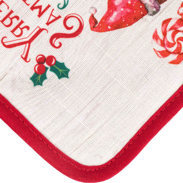 Прихватка ARDESTO Christmas Gingerbread 18х20 см червоний (ART04HG) Розміри 180 х 200