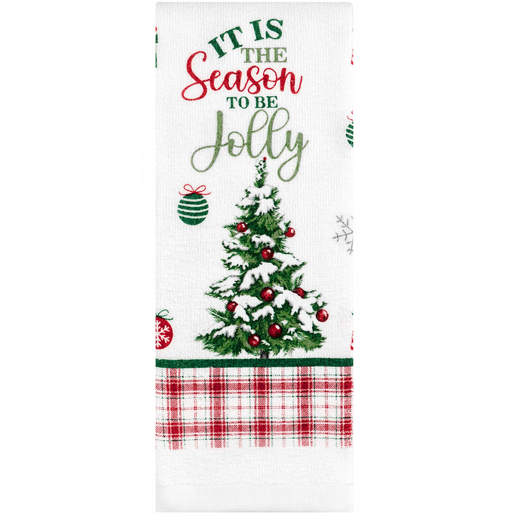 Набір кухонних рушників ARDESTO Christmas Tree 38 х 63 см 2 шт (ART3863HT) Комплектація 2 рушники