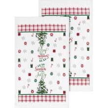 Набір кухонних рушників ARDESTO Christmas Tree 38 х 63 см 2 шт Green (ART3863HTB)
