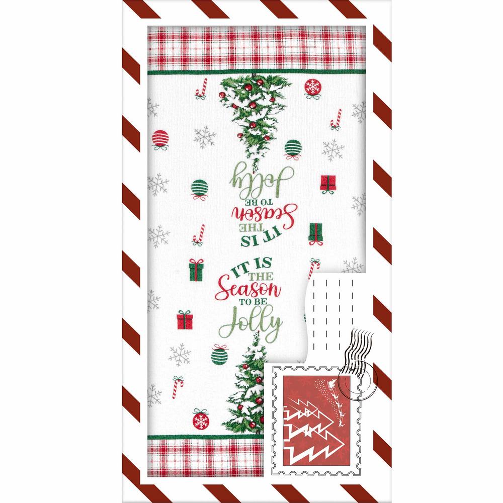 Набір кухонних рушників ARDESTO Christmas Tree 38 х 63 см 2 шт Green (ART3863HTB)