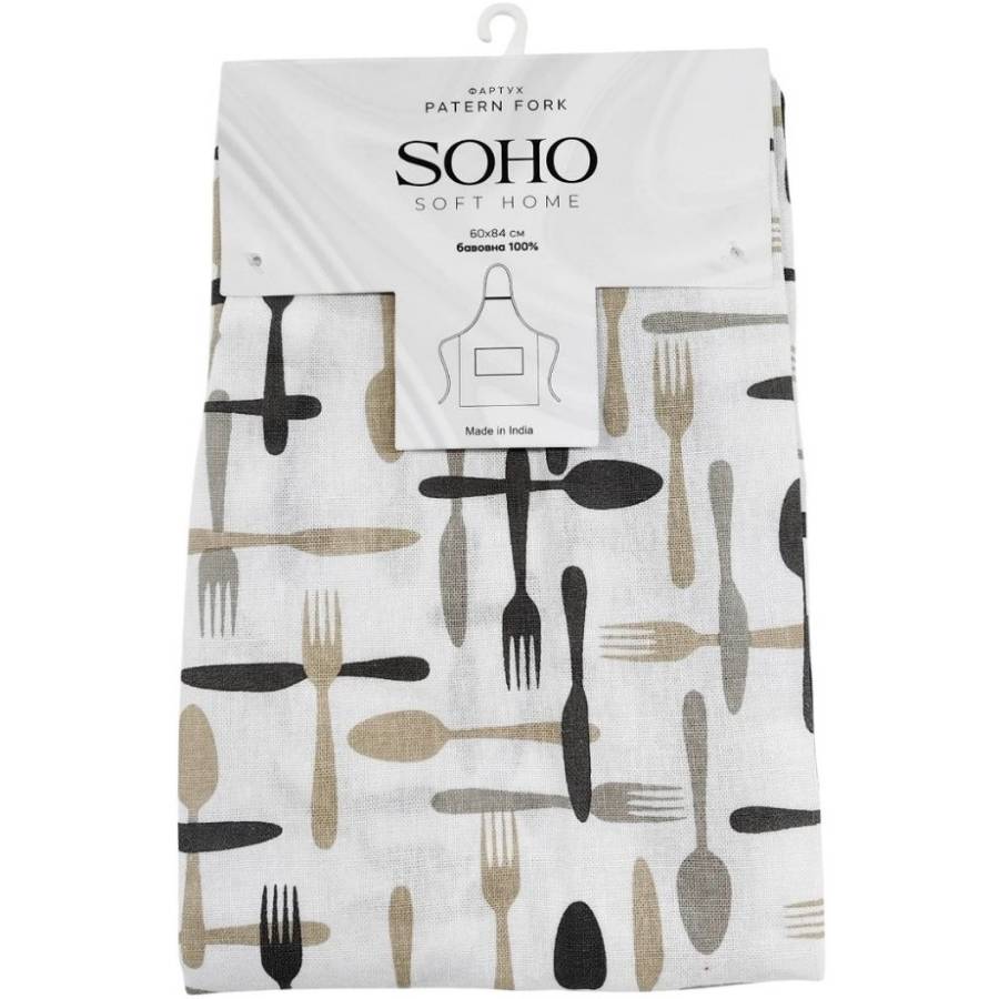 Фартук SOHO Patern Fork (BS 54419) Материал рабочей части хлопок