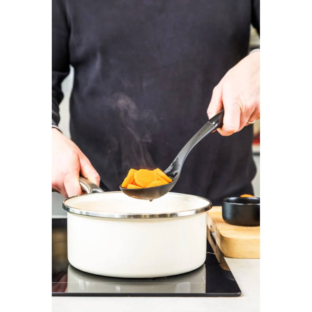 Ложка поварская с прорезями KITCHENAID Classic 34 см Black (KCG004OHOBE) Дополнительно Можно мыть в посудомоечной машине