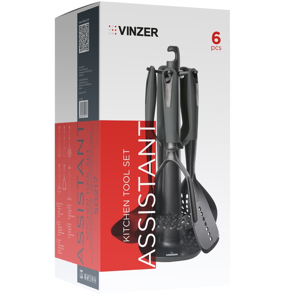 Заказать Набор кухонных принадлежностей VINZER 6 в 1 (50217)