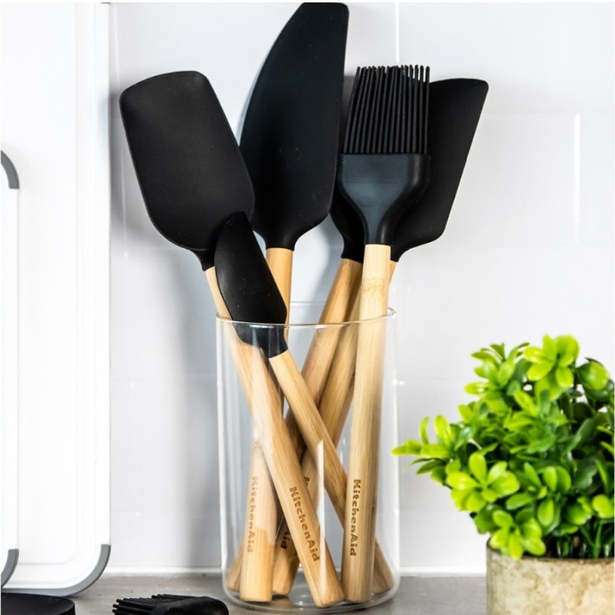 Фото 4 Кулинарная кисть KITCHENAID Classic 29 см Black (KQG642OHOBE)