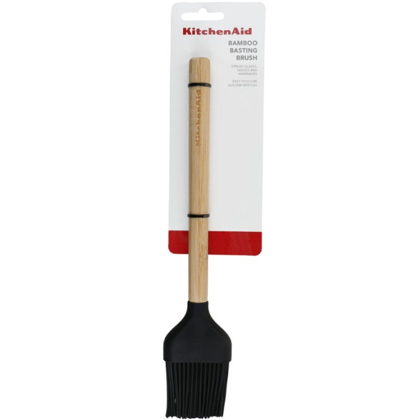 Кулинарная кисть KITCHENAID Classic 29 см Black (KQG642OHOBE) Материал рабочей части силикон