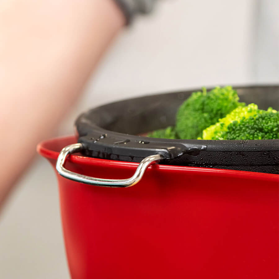 Сито KITCHENAID Classic 18 см Black (KCG161OHOBE) Додатково Можна мити в посудомийній машині