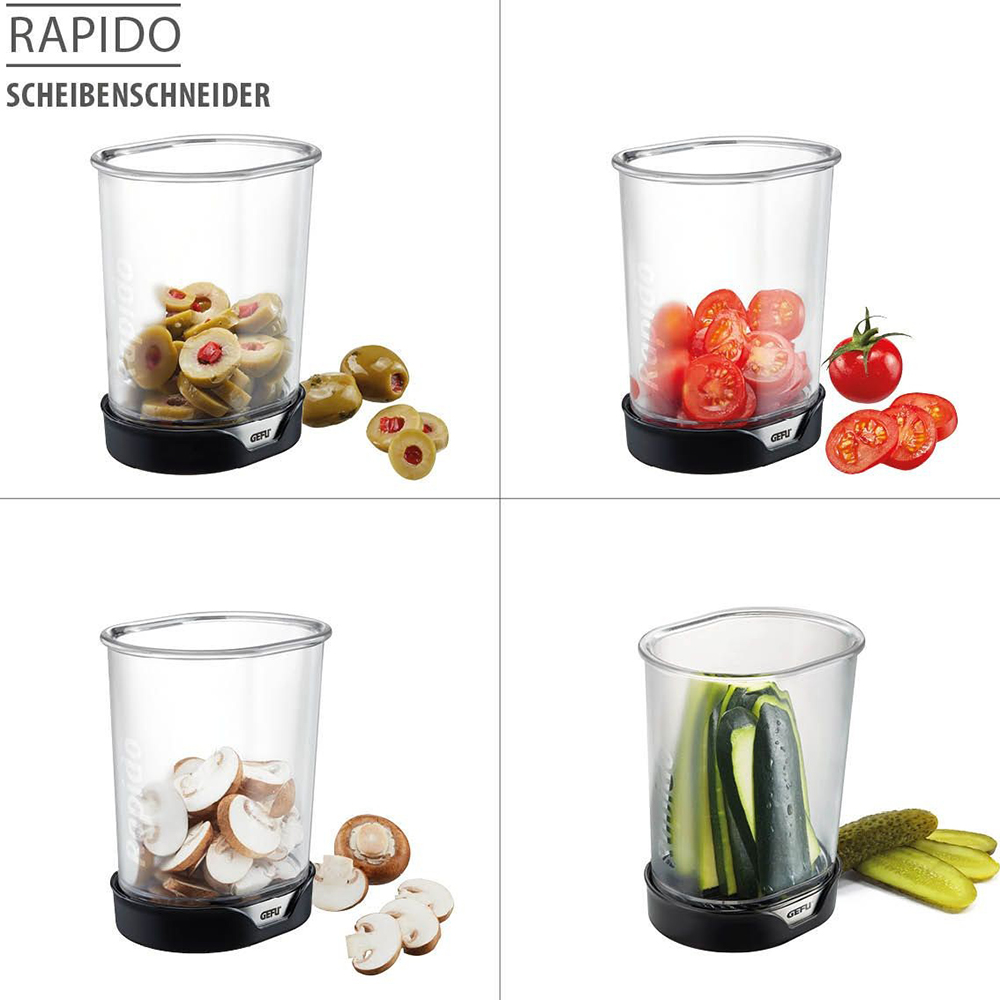 Подрібнювач GEFU Rapido (13422) Матеріал робочої частини сталь