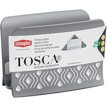 Серветка STEFANPLAST TOSСA 15.5см Grey (55352)