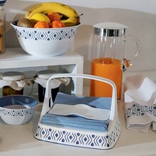 Серветка STEFANPLAST Tosca White/Blue (8003507558014)