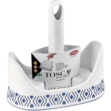 Підставка для одноразових склянок STEFANPLAST Tosca White/Blue (8003507559011)