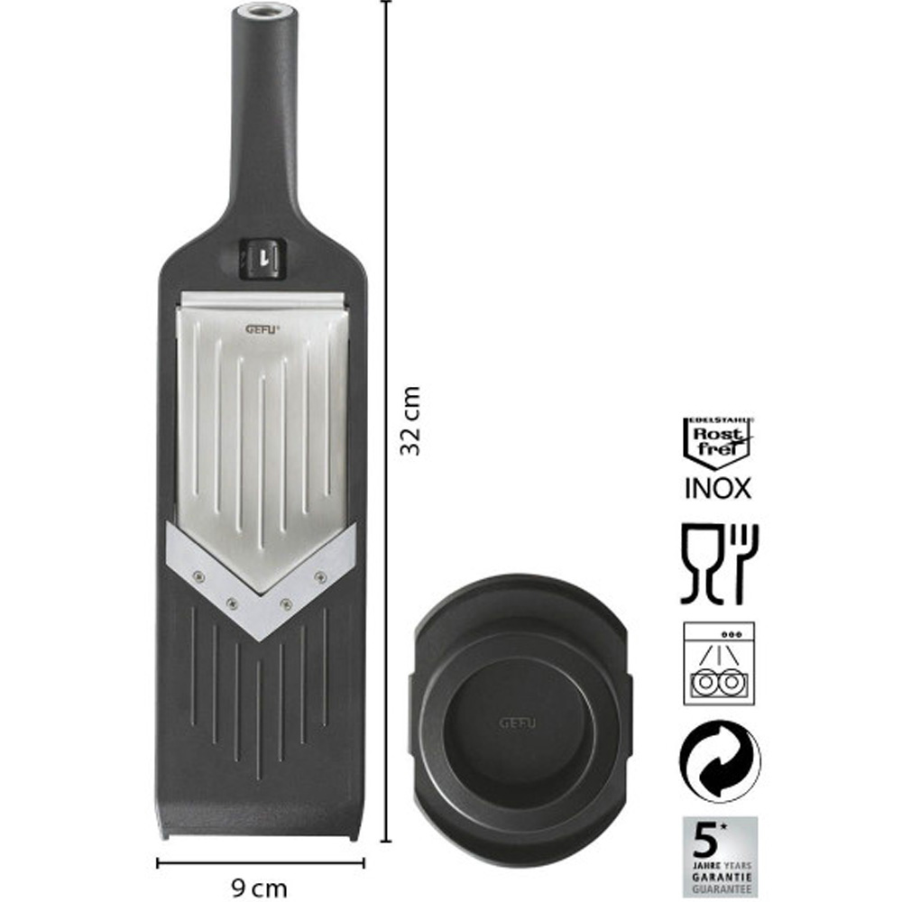 Фото 3 Шинковка GEFU VIOLI Black (50440)