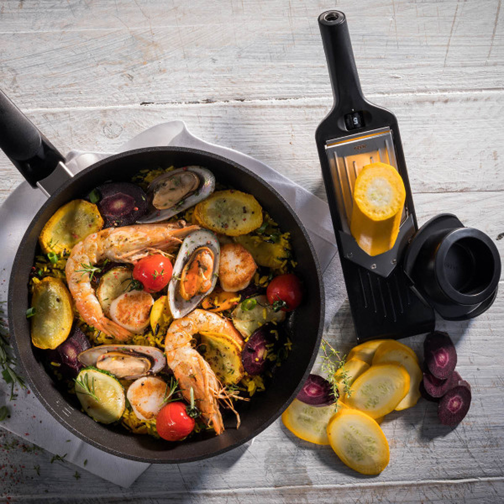 Шинковка GEFU VIOLI Black (50440) Материал рабочей части нержавеющая сталь