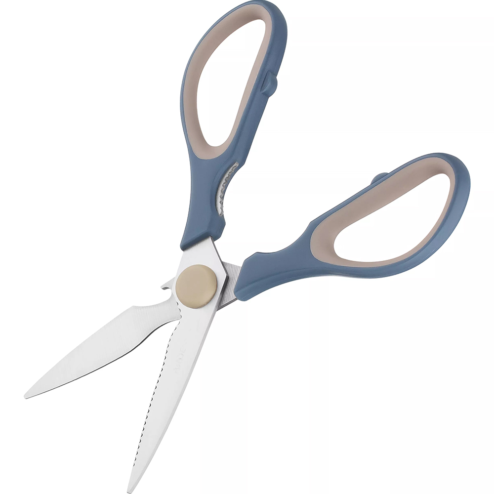 Фото 4 Ножиці кухонні ARDESTO Gemini 21 см Grey Blue (AR2125B)