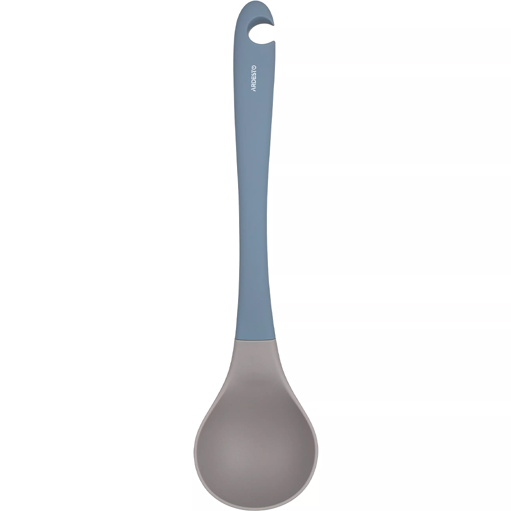 Половник ARDESTO Gemini 34.8 см Grey Blue (AR2177B) Розміри 348