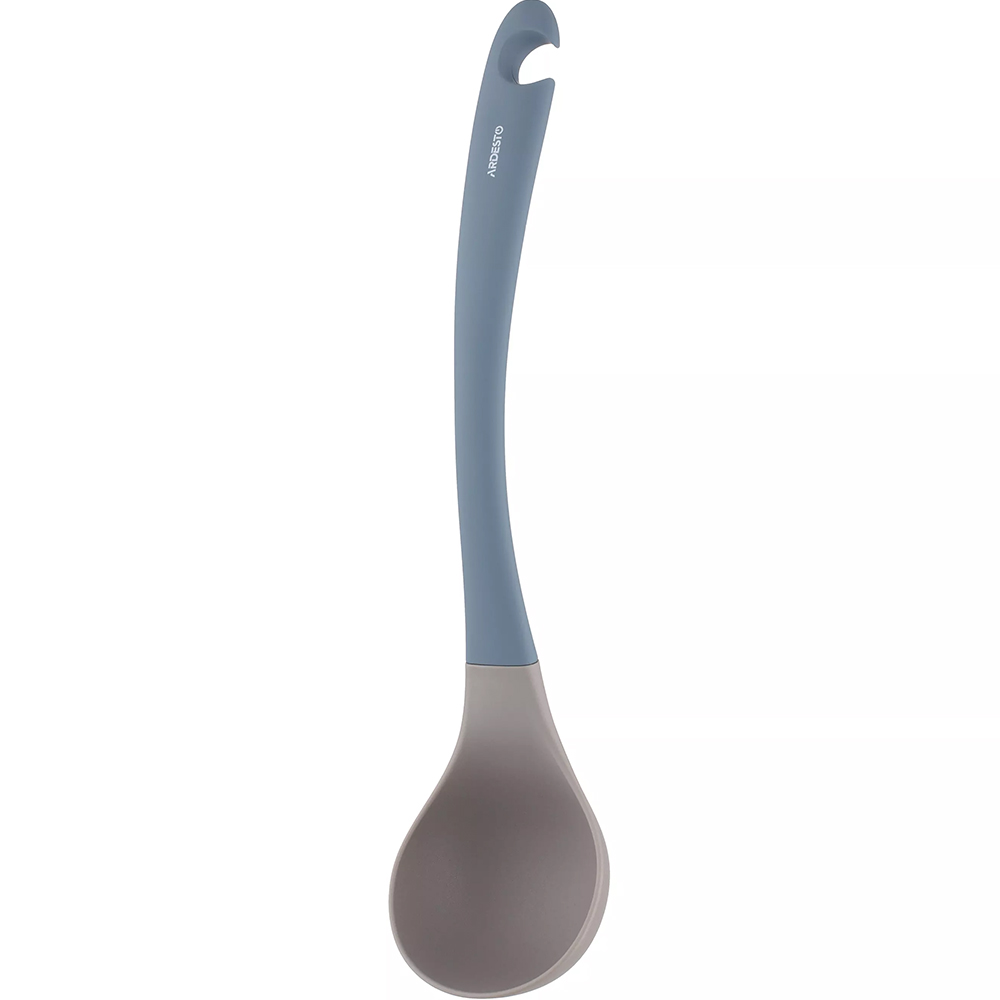 Половник ARDESTO Gemini 34.8 см Grey Blue (AR2177B) Матеріал робочої частини пластик