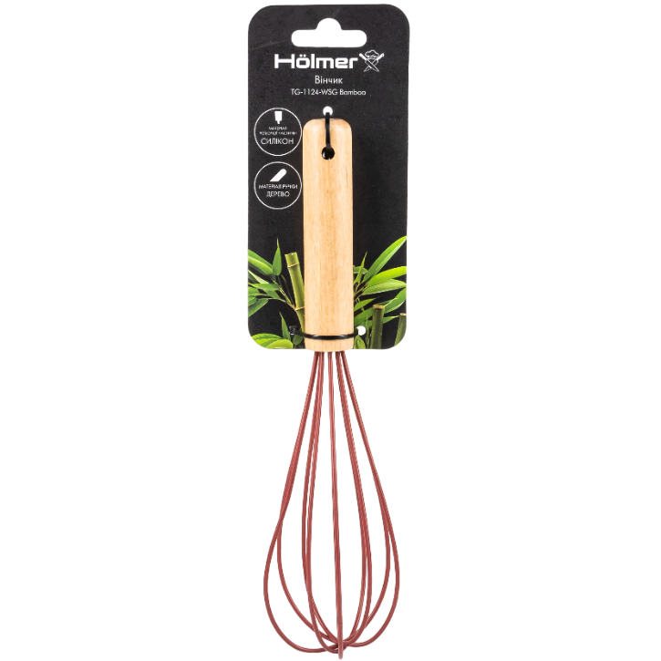 Внешний вид Венчик HOLMER TG-1124-WSG Bamboo