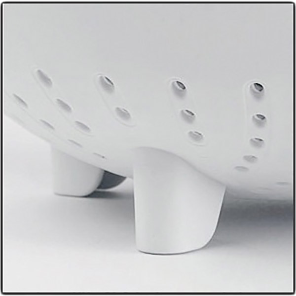 Дуршлаг STEFANPLAST TOSCA White / Blue (55751) Размеры 380 х 110