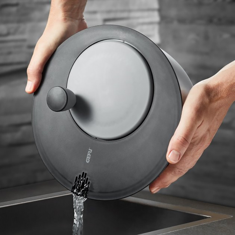 Фото 4 Сушка для зелени GEFU Rotare нержавеющая сталь (28180)