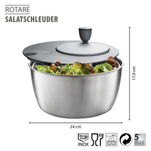 Сушка для зелени GEFU Rotare нержавеющая сталь (28180)