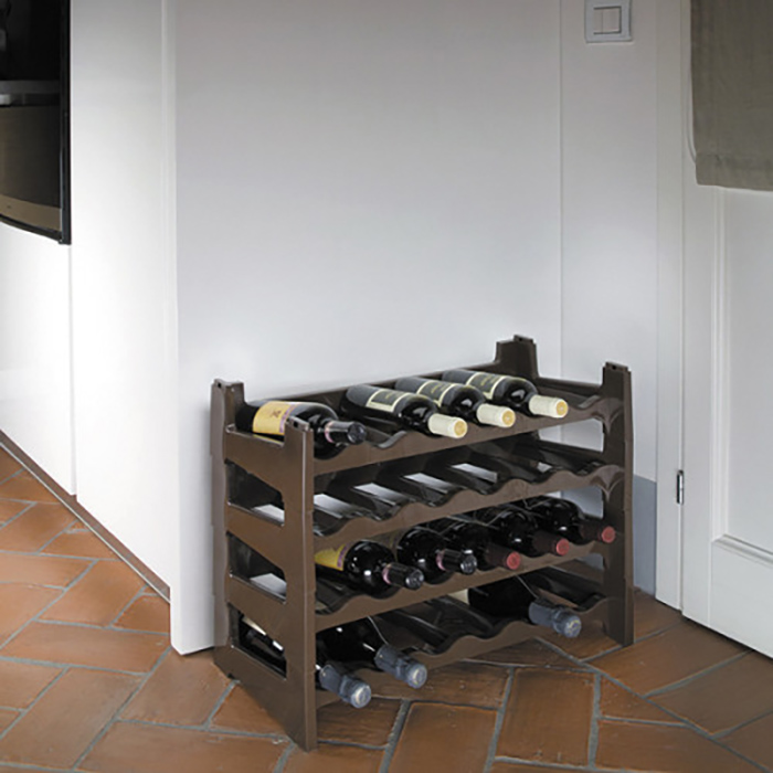 Подставка для бутылок STEFANPLAST Silver (42073) Размеры 60 х 30 х 12