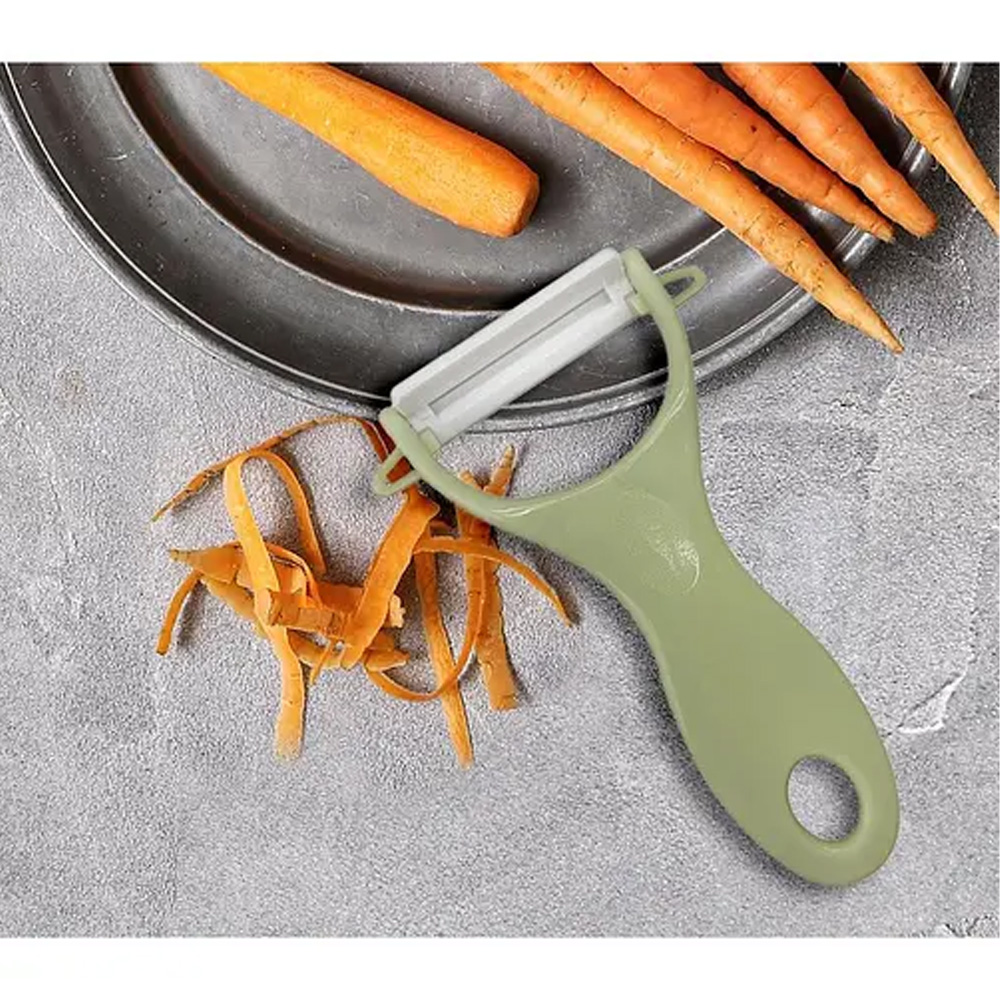 Овощечистка VANORA VN-YMJ-121V 13x7.6 см Green Материал рабочей части керамика