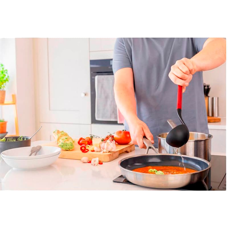 Фото 4 Половник KITCHENAID Classic 27 см Red (KHA006OHEREG)