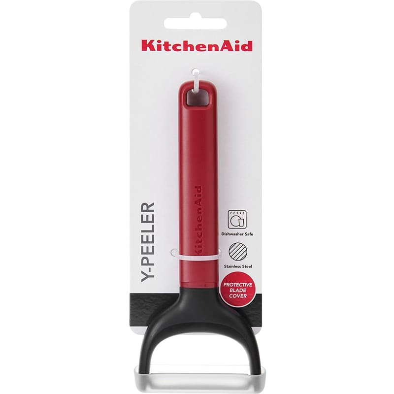 Овощечистка KITCHENAID Classic 18 см Red (KHA145OHEREG) Размеры 180 х 75