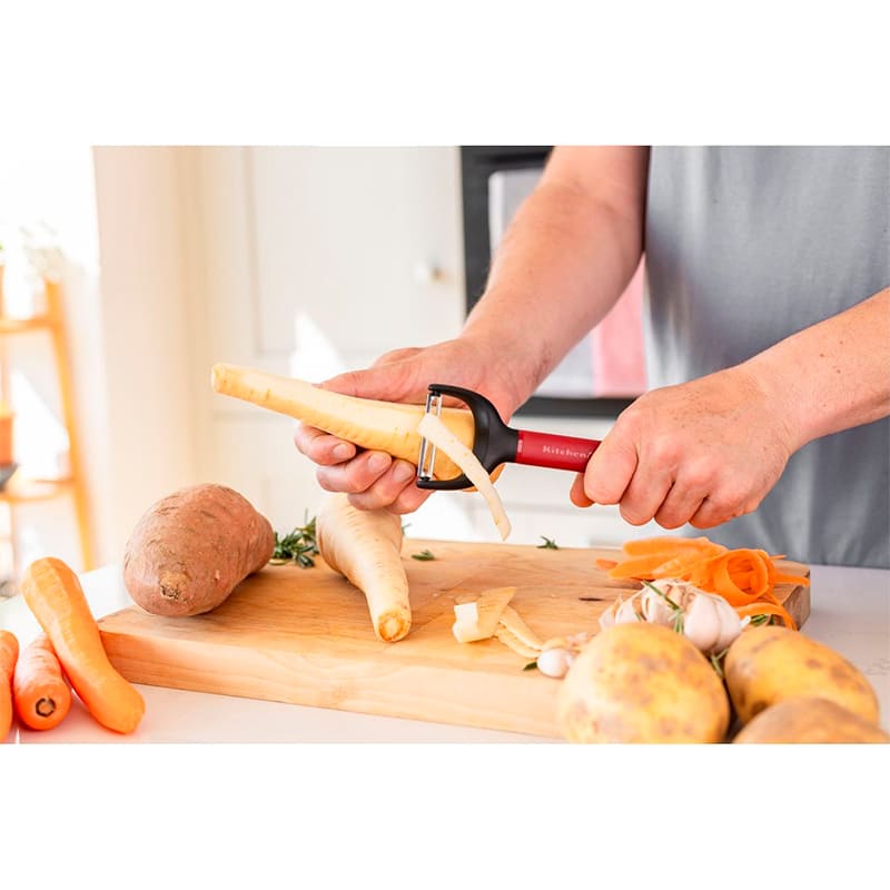 Фото 4 Овощечистка KITCHENAID Classic 18 см Red (KHA145OHEREG)