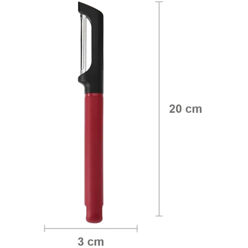 Зовнішній вигляд Овочечистка KITCHENAID Classic 20 см Red (KHA112OHEREG)