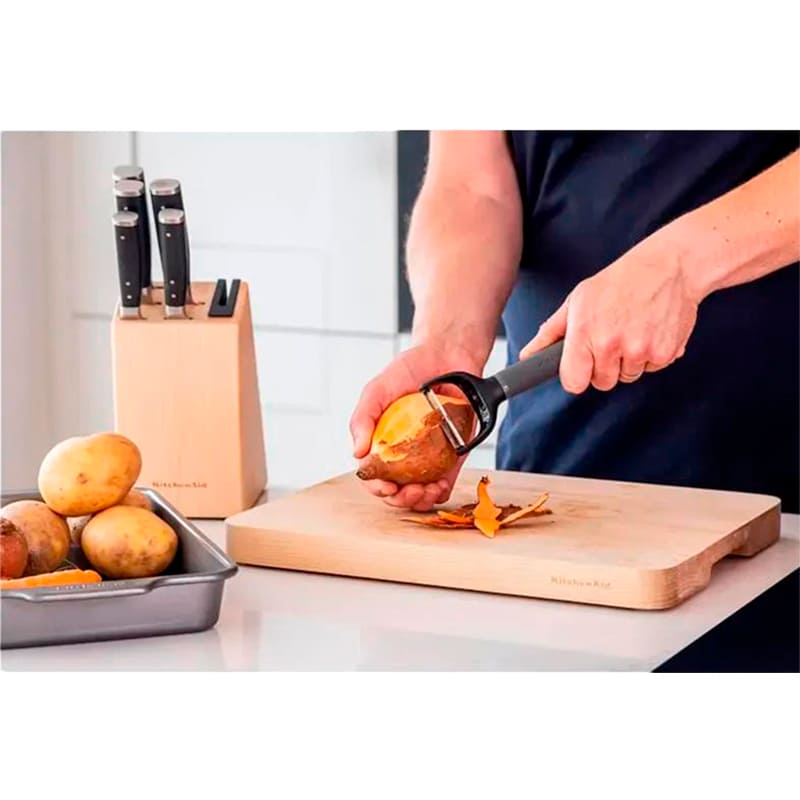 Овочечистка KITCHENAID Classic 18 см Grey (KHA145OHCHGG) Розміри 180 х 73 х 50