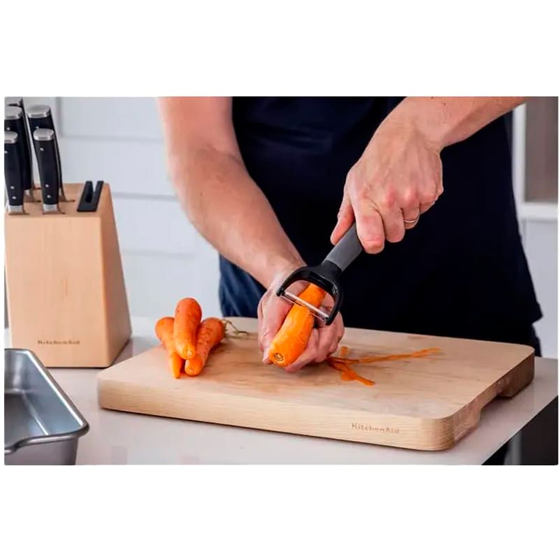 Зовнішній вигляд Овочечистка KITCHENAID Classic 18 см Grey (KHA145OHCHGG)