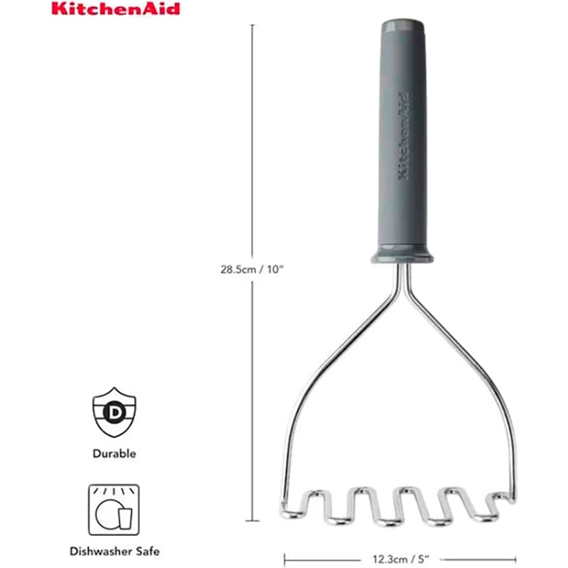 Фото 4 Толкушка KITCHENAID Classic 25,5 см Grey (KHA008OHCHGG)