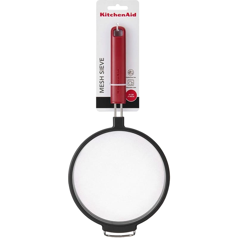 Сіто KITCHENAID Classic 18 см Red (KHA161OHEREG) Розміри 365 x 177 x 6