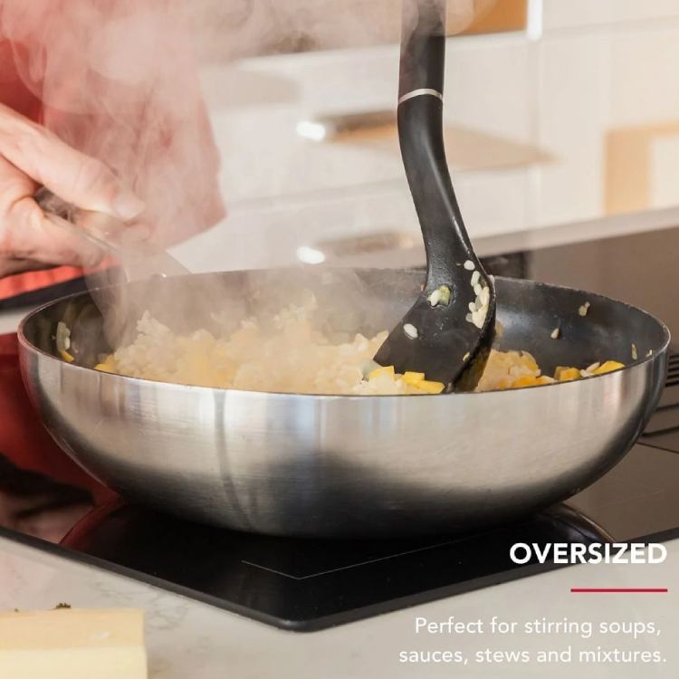 Ложка KITCHENAID Classic 34 см Black (KHH003OHOBEG) Матеріал робочої частини пластик/нейлон