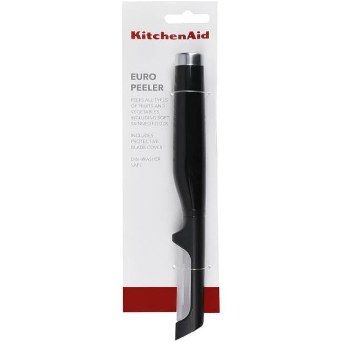 Овощечистка KITCHENAID Classic 20 см Black (KHH112OHOBEG) Материал рабочей части нержавеющая сталь
