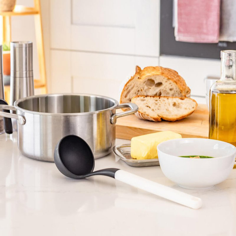 Фото 3 Половник KITCHENAID Classic 27 см white (KHA006OHPNG)