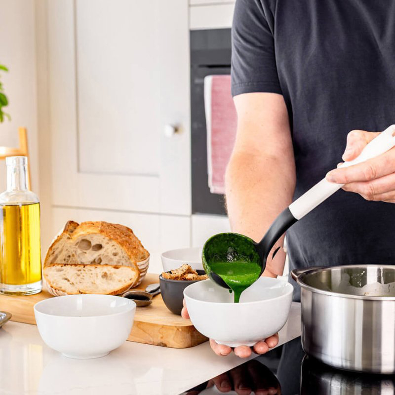 Фото 4 Половник KITCHENAID Classic 27 см white (KHA006OHPNG)