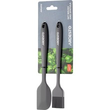 Набор ARDESTO Gemini Кисточка и Лопатка 2 шт Black (AR4012)