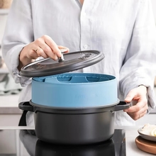 Вставка-пароварка GREEN PAN Steam 24 см Blue (CC006630-001)