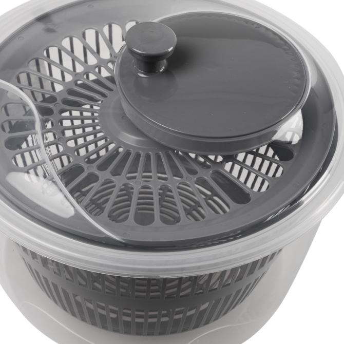 Сушка для салата VIOLET HOUSE 0890 4,5 л Gray (0890 GRAY) Размеры 320 х 360 х 100