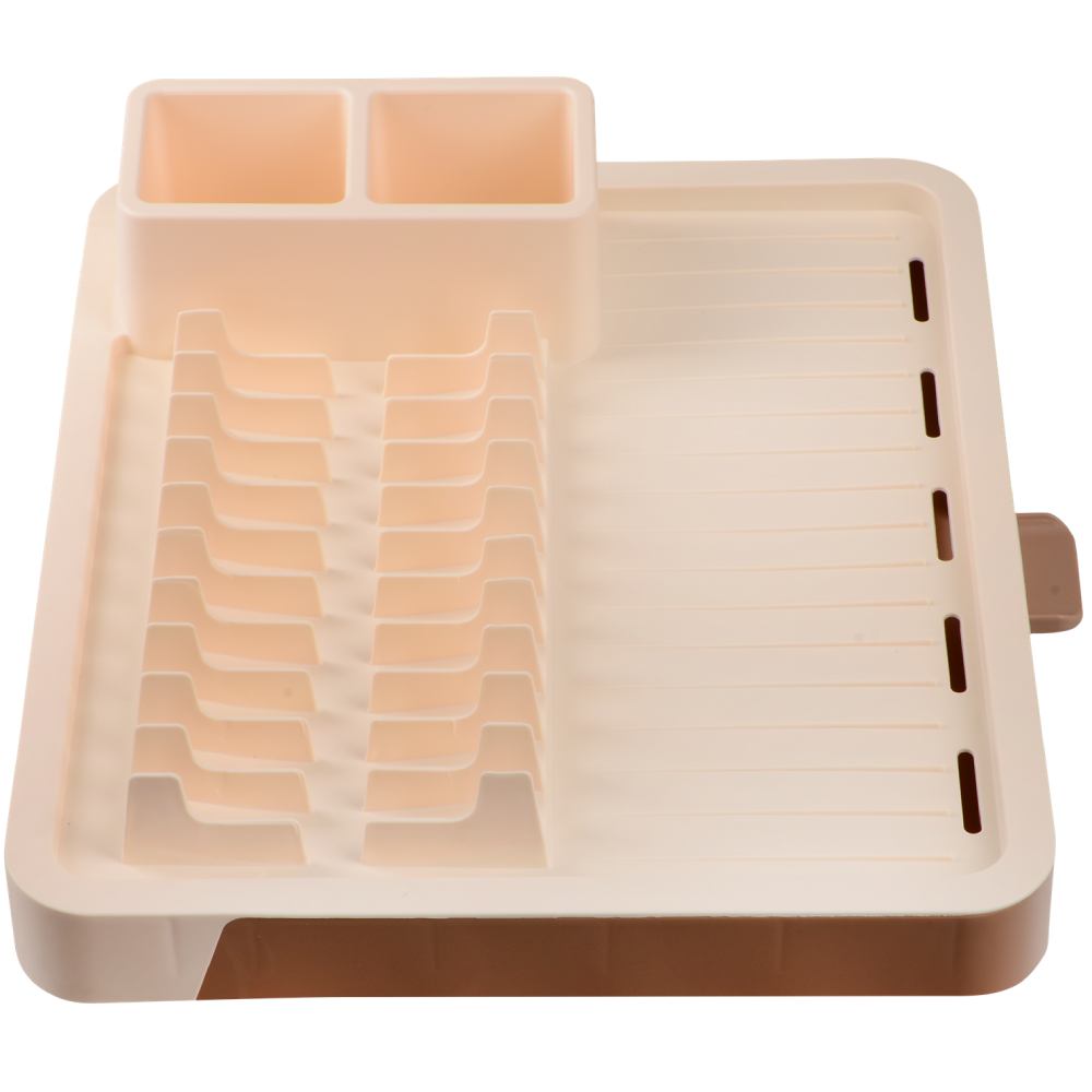 Сушіння для посуду VIOLET HOUSE 0697 Beige Матеріал робочої частини пластик