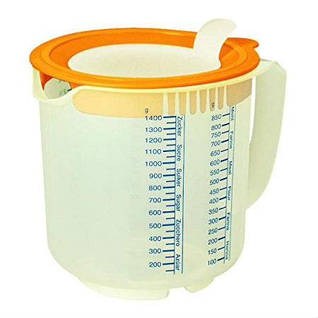 

Мерная емкость LEIFHEIT Measure&Store 1.4 л (3168), Ковш з мірними поділками 3 в 1, Measure&Store 1,4л