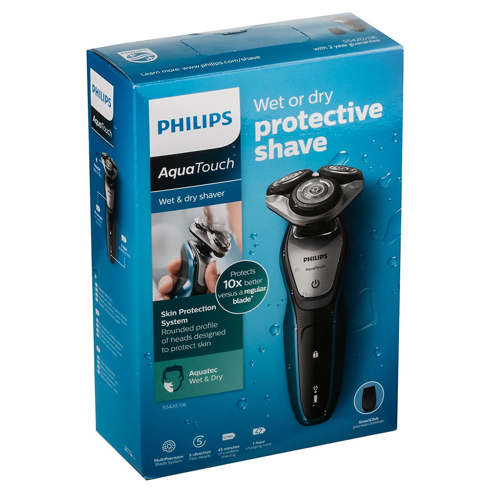 Заказать Электробритва PHILIPS Series 5000 AquaTouch S5420/06