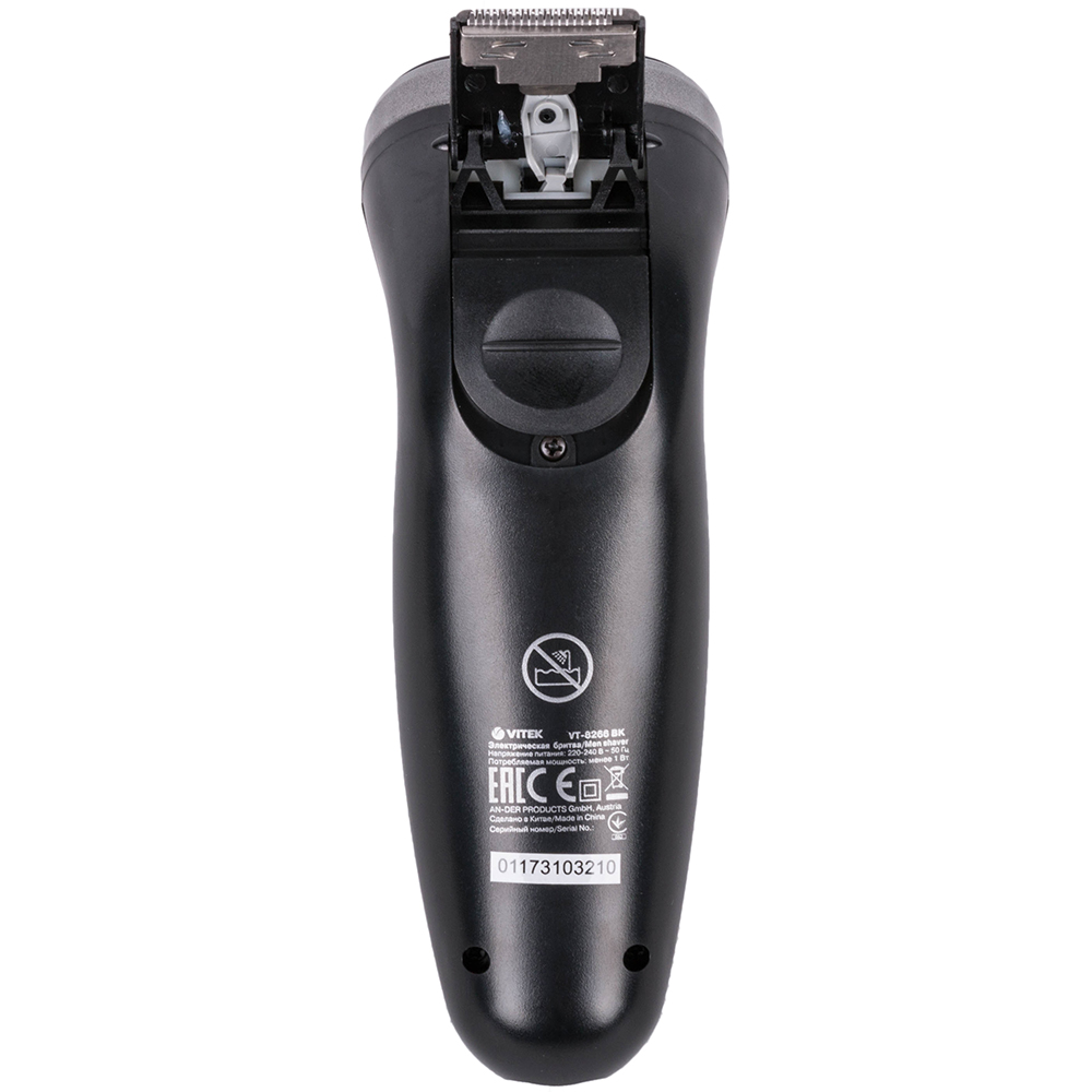Электробритва VITEK VT-8266 BK Количество головок/сеток 3
