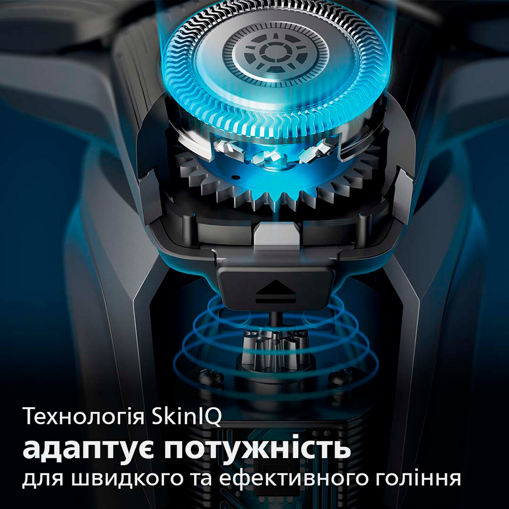 Електробритва PHILIPS S5587/10 Спосіб гоління сухе та вологе