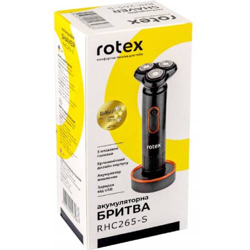 Зовнішній вигляд Електробритва ROTEX RHC265-S