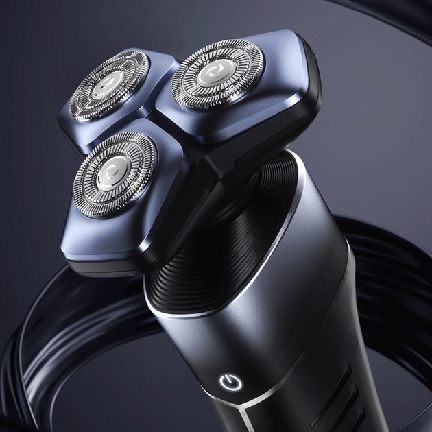 Електробритва ENCHEN Xiaomi Rotary Shaver Knight 1 Black (BK3000) Система гоління роторна